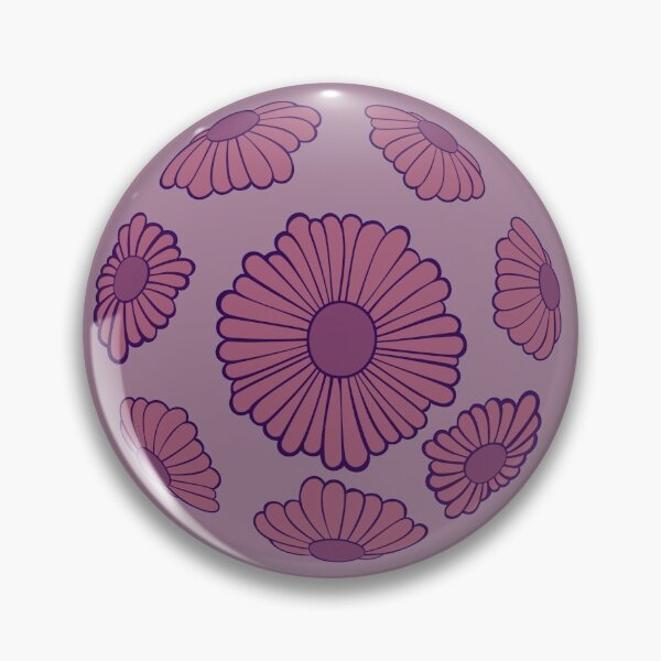 Item preview, Purple Hippie Vibes Daisy Sphere 3 designed and sold by everything4eva.