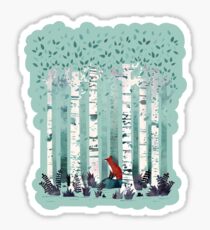 The Birches Sticker