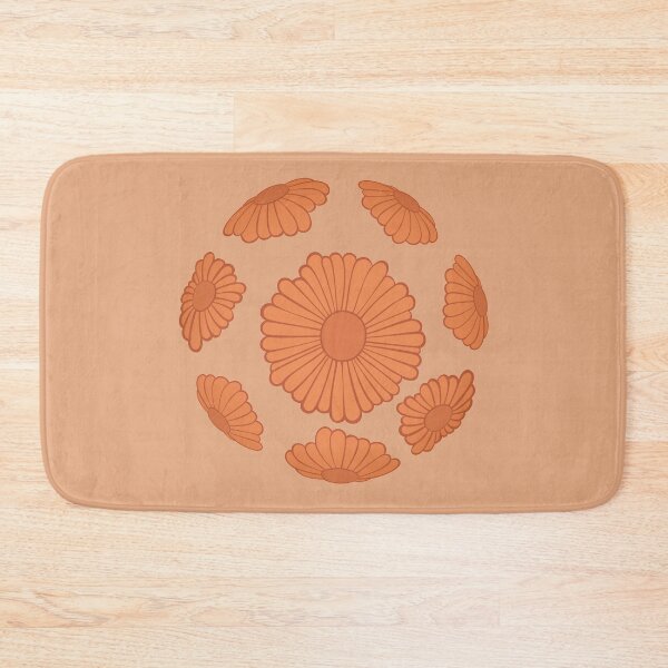 Item preview, Orange Hippie Vibes Daisy Sphere designed and sold by everything4eva.