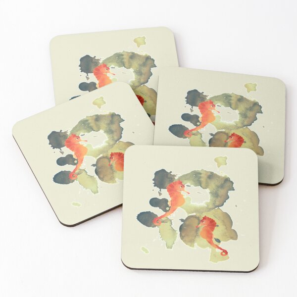 Item preview, Red seahorses designed and sold by justinbutler.