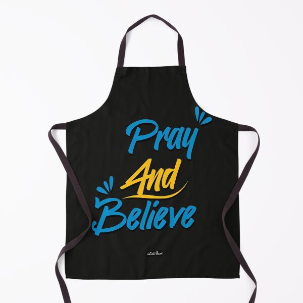 Item preview, Pray And Believe - Bible Quote Christian Verse Faith Style Inspirational Sentiment in Beautiful Calligraphy designed and sold by fredgarden8.