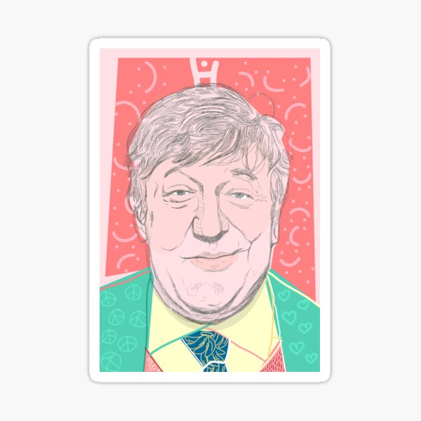 Stephen Fry Sticker