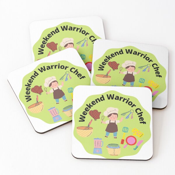 Item preview, Weekend Warrior Chef designed and sold by TIPJ.