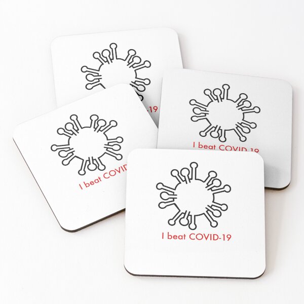 Item preview, I beat Covid-19 designed and sold by Kate15080.