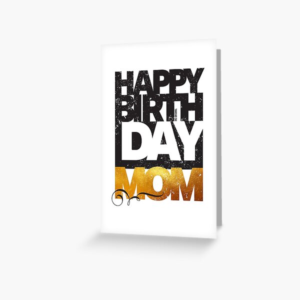 Artikel-Vorschau von Alles Gute zum Geburtstag Mama - Grußkarte, designt und verkauft von Inc-Solutions.