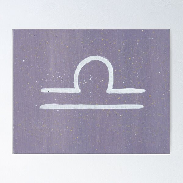 Libra Symbol Poster