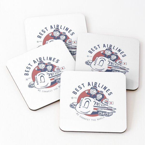 Item preview, Best Airlines || Cartoon Illustrartion designed and sold by Ninjawhere.