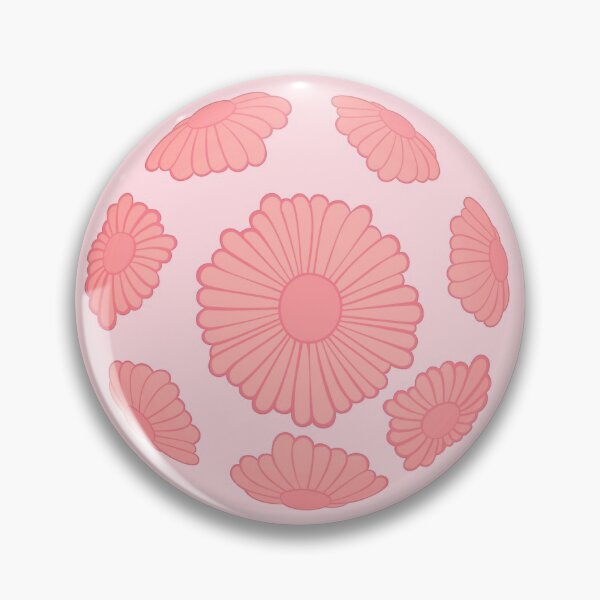 Item preview, Pastel Peach Hippie Vibes Daisy Sphere designed and sold by everything4eva.