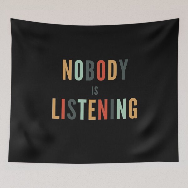 Item preview, Nadie esta escuchando designed and sold by oldiesdays ★★★★★.