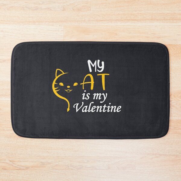 Item preview, MY CAT is my valentine:Valentine T-Shirt 2021,Boys Valentine Shirt,, Funny Gift for Her,parents Shirt,Cat Mom, kids shirt. designed and sold by comeonyassine21.