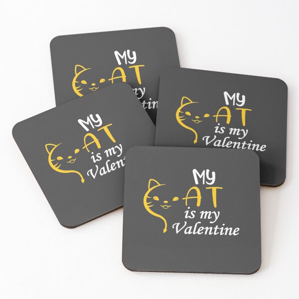 Item preview, MY CAT is my valentine:Valentine T-Shirt 2021,Boys Valentine Shirt,, Funny Gift for Her,parents Shirt,Cat Mom, kids shirt. designed and sold by comeonyassine21.