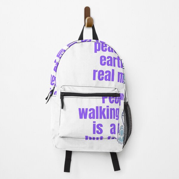 Item preview, Peace on Earth is the Real Miracle, Thich Nhat Hahn designed and sold by Rebecca Abraxas.