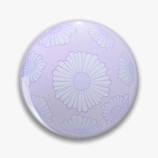 Item preview, Pastel Violet Hippie Vibes Daisy Sphere designed and sold by everything4eva.