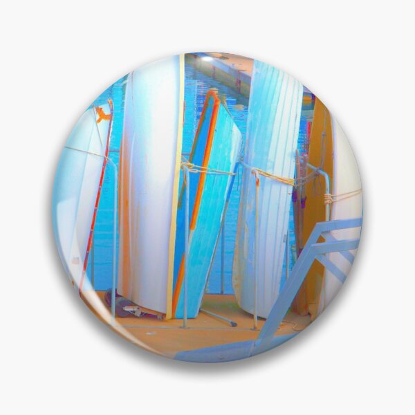 Item preview, Boats in Surrealism - nature - waterscape  (ED01) designed and sold by Elisabeth Dubois.