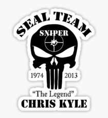 seal team sniper chris kyle Sticker