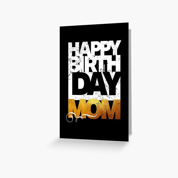 Artikel-Vorschau von Alles Gute zum Geburtstag Mama - Grußkarte, designt und verkauft von Inc-Solutions.