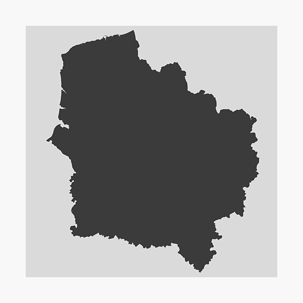 Vista previa del artículo con la obra «Forma de Hauts-de-France», diseñado y vendido por CPTVDesign.