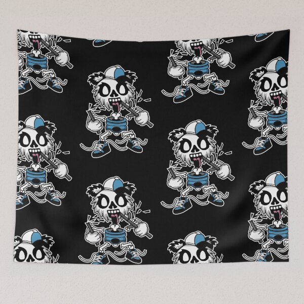 Item preview, Panda Skeleton || Cartoon Illustration designed and sold by Ninjawhere.