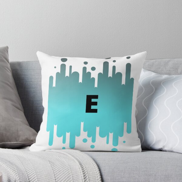 Item preview, E Blue slime Initial  designed and sold by Jase0z888.