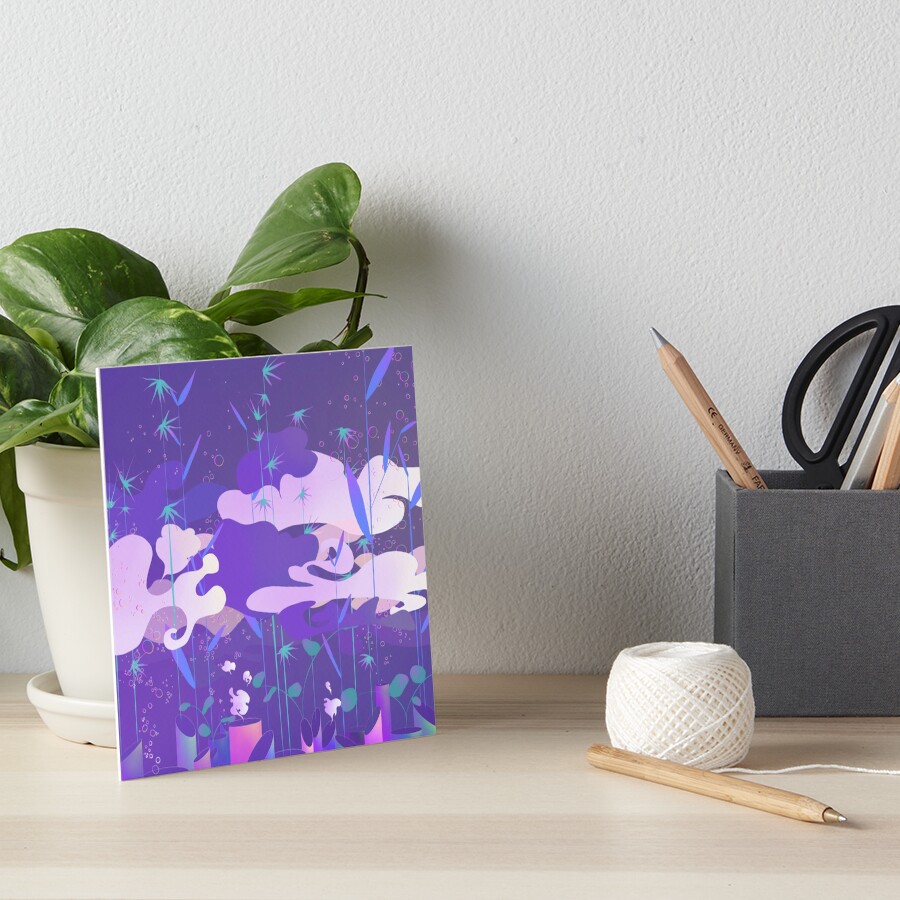 Item preview, Art Board Print designed and sold by TAPIOCACLUB.