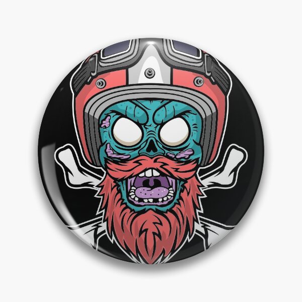 Item preview, Zombie Rider || Cartoon Illustration designed and sold by Ninjawhere.