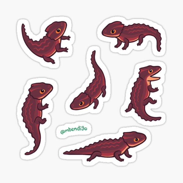 Item preview, Crocodile Skinks designed and sold by Macbendigo.