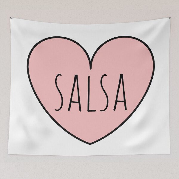 Item preview, I Love Salsa Music - Bachata Heart designed and sold by KarolinaPaz.