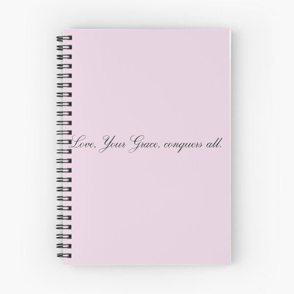 Item preview, Love, Your Grace, Conquers All Bridgerton Pastel Lilac designed and sold by reenadoesarts.