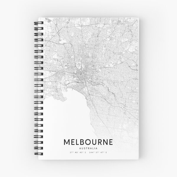 Item preview, Mapa de Melbourne, impresión del arte de LandSartprints designed and sold by LandSartprints.