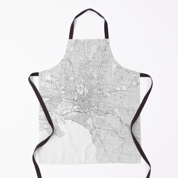 Item preview, Melbourne Map, Art Print By LandSartprints designed and sold by LandSartprints.