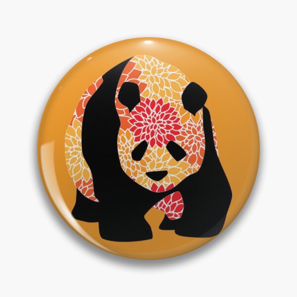 Item preview, Floral Panda designed and sold by MeikoDesign.