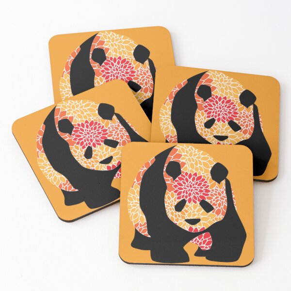 Item preview, Floral Panda designed and sold by MeikoDesign.