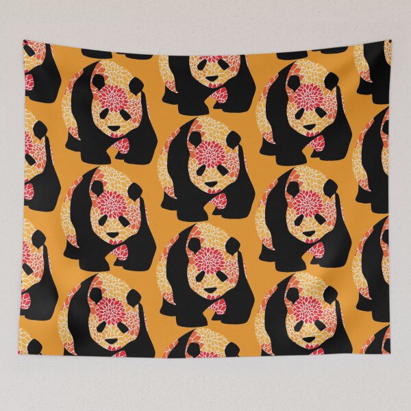 Item preview, Floral Panda designed and sold by MeikoDesign.