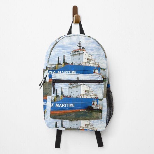 Item preview, MAVIS the tugboat - nature - waterscape (ED01) designed and sold by Elisabeth Dubois.