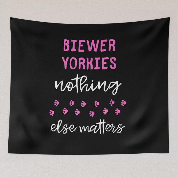 Item preview, Biewer Yorkies Nothing Else Matters designed and sold by shirleyfinley.