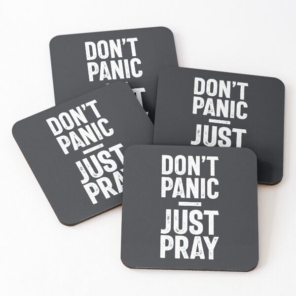Item preview, Don't Panic, Just Pray - Christian Gift designed and sold by cidolopez.