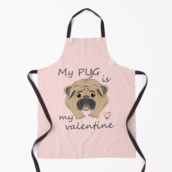 Item preview, My Pug Is My Valentine designed and sold by VikiQuick.