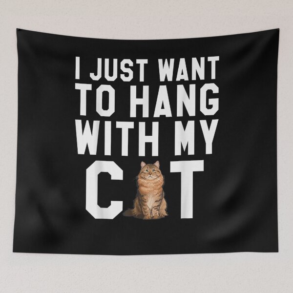 Item preview, I Just Want To Hang With My Siberian Cat designed and sold by shirleyfinley.