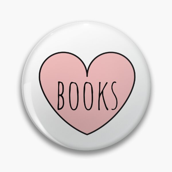 Item preview, I Love Books - Pink Heart designed and sold by KarolinaPaz.
