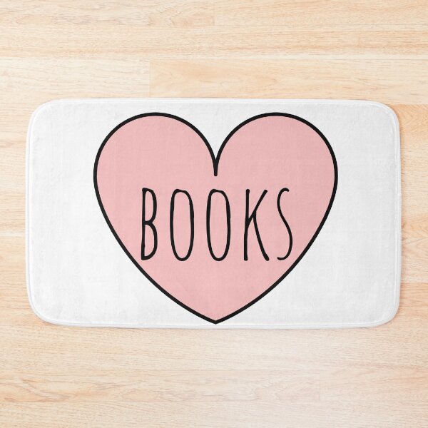 Item preview, I Love Books - Pink Heart designed and sold by KarolinaPaz.
