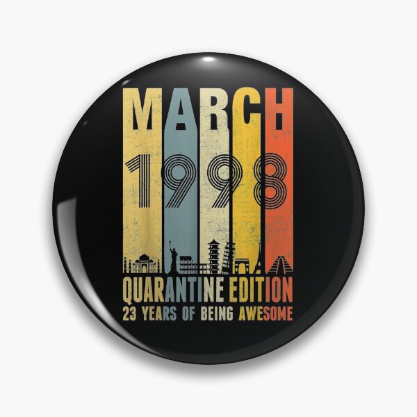 Item preview, Quarantine Edition March 1998 23rd Birthday Gift Vintage designed and sold by shirleyfinley.