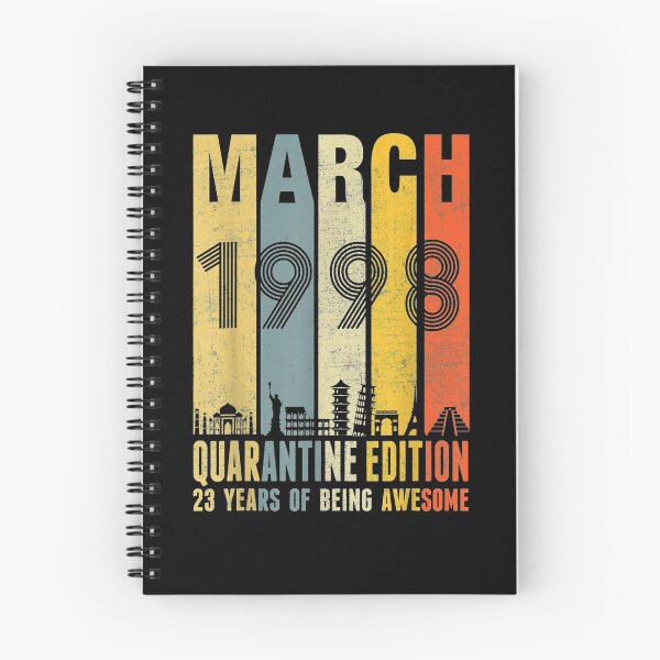 Item preview, Quarantine Edition March 1998 23rd Birthday Gift Vintage designed and sold by shirleyfinley.