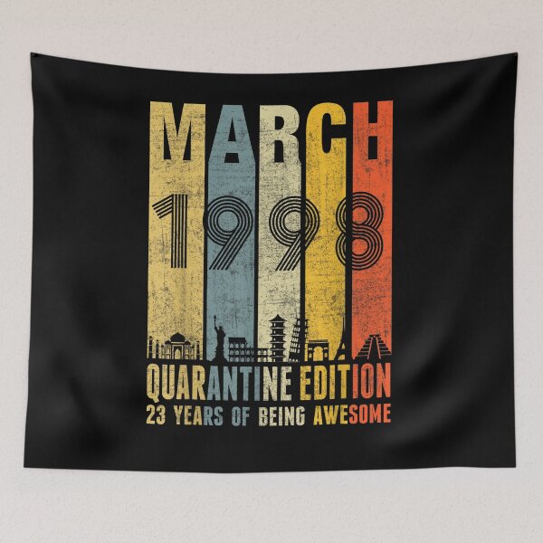 Item preview, Quarantine Edition March 1998 23rd Birthday Gift Vintage designed and sold by shirleyfinley.