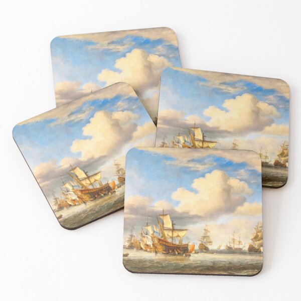 Item preview, The Four Days' Battle 1666 - the Greatest Sea Fight of the Age of Sail designed and sold by StickerArtwork.