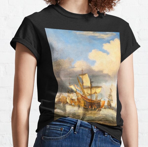 The Four Days' Battle 1666 - the Greatest Sea Fight of the Age of Sail Classic T-Shirt