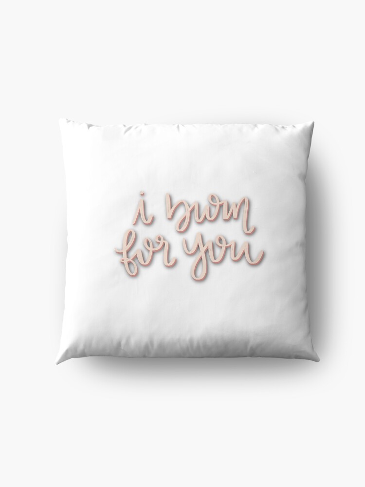 Alternate view of i burn for you - bridgerton Floor Pillow