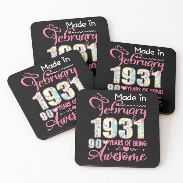 Item preview, Made In February 1931 90th Birthday February Girl designed and sold by shirleyfinley.
