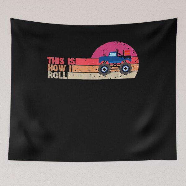 Item preview, This Is How I Roll Monster Truck Lover Funny Retro Gift designed and sold by shirleyfinley.