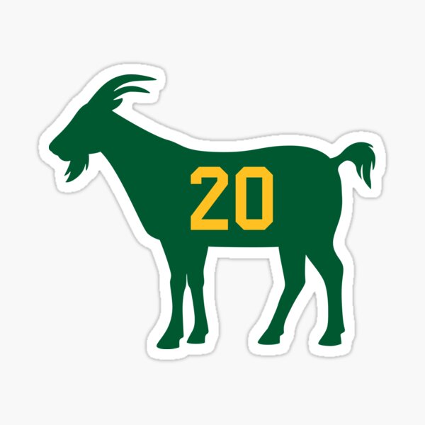 SEA GOAT - 20 - white Sticker