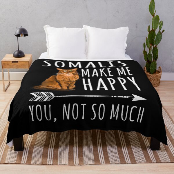 Item preview, Somali Make Me Happy You Not So Much Cat Lover designed and sold by shirleyfinley.